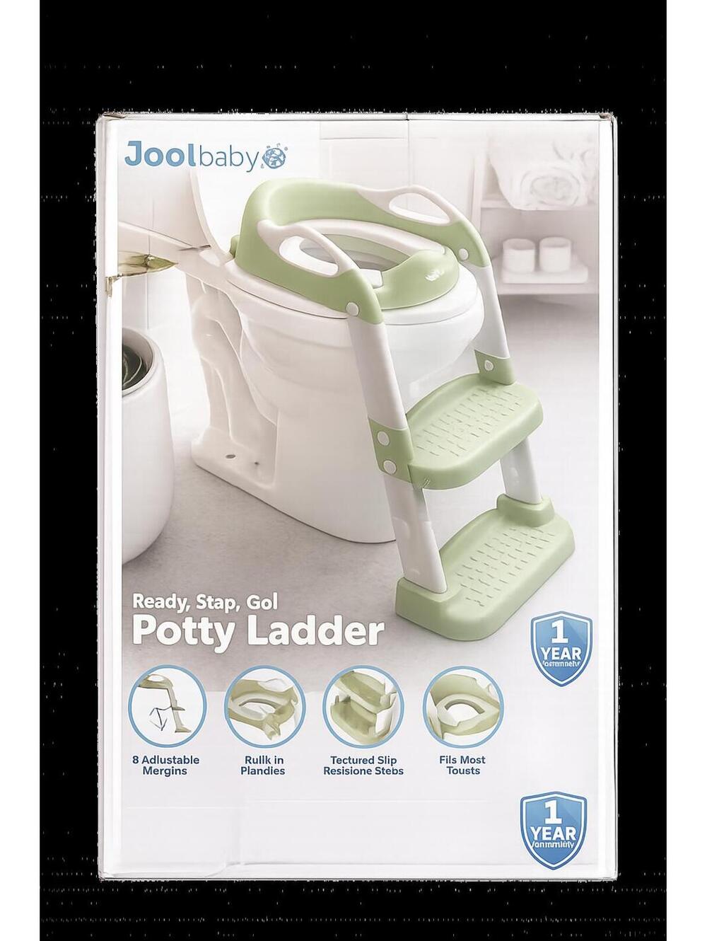 Jool Baby Ready Step Go Potty Training Ladder Seat Sage | Open Box